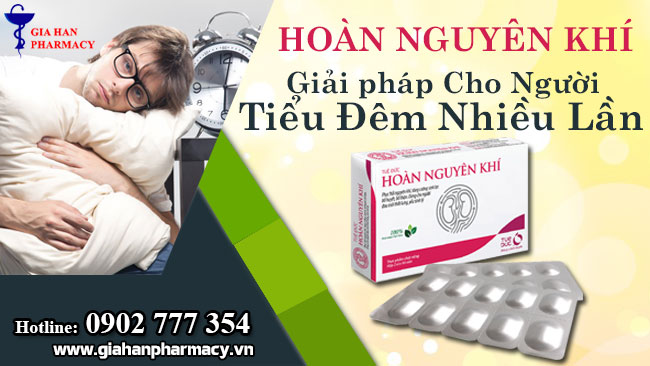 tiểu đêm nhiều lần uống thuốc gì