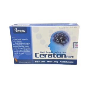 Hoạt Huyết Tiền Đình Ceraton Fort - Hỗ Trợ Tuần Hoàn Máu Não