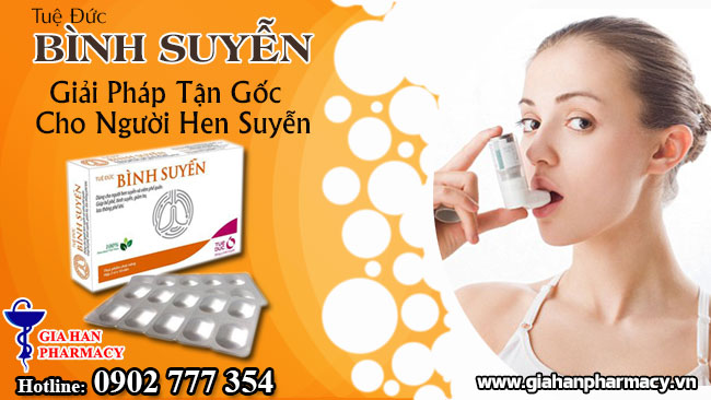 thuốc điều trị bệnh hen suyễn