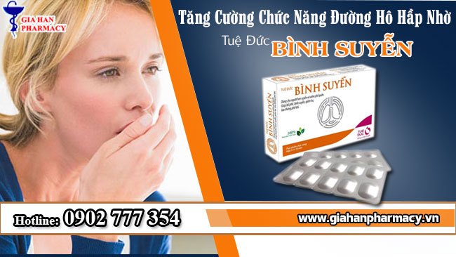Tuệ Đức Bình Suyễn điều trị bệnh hen suyễn