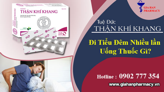 tiểu đêm nhiều lần uống thuốc gì