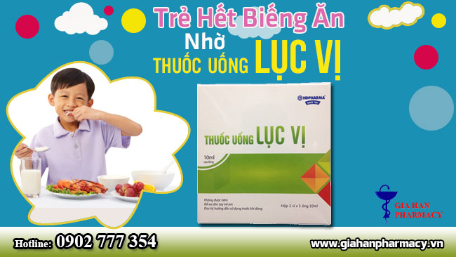Trẻ biếng ăn uống thuốc gì