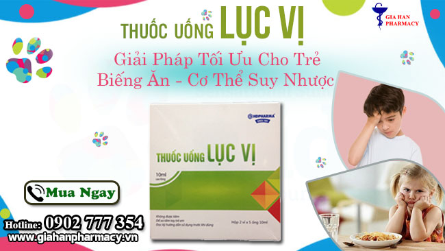 Trẻ biếng ăn uống thuốc gì
