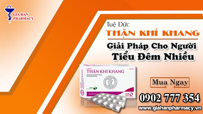 tiểu đêm nhiều uống thuốc gì nhanh khỏi