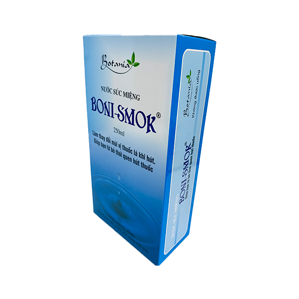 Nước Súc Miệng Cai Thuốc Lá Boni-Smok Chai 250ml