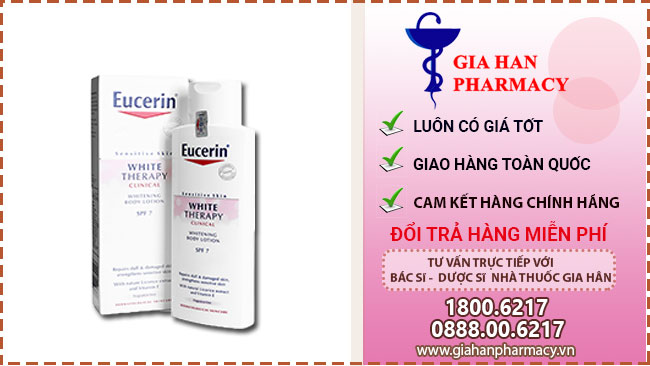 Eucerin White Therapy Body Lotion SPF 7