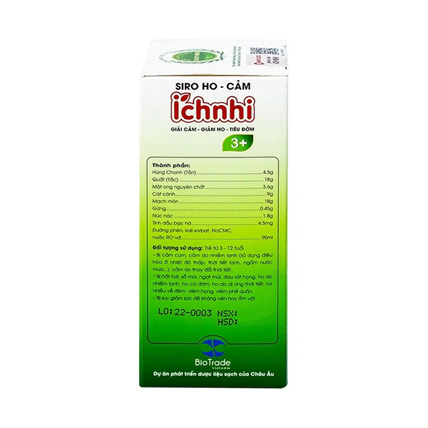 Siro Ho Cảm Ích Nhi 3+