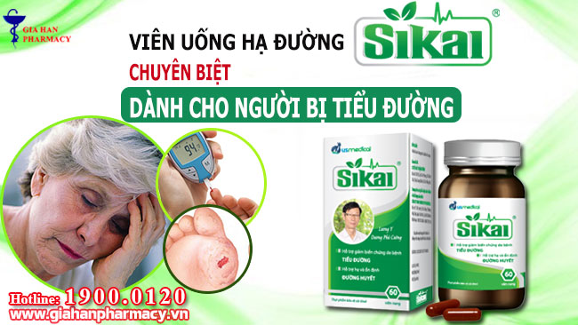 Viên Uống Hạ Đường Sikai