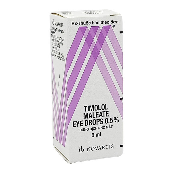 Thuốc Nhỏ Mắt Timolol Maleate Eye Drops 0.5%