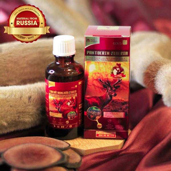 Tinh Chất Nhung Hươu Pantocrin Siberia