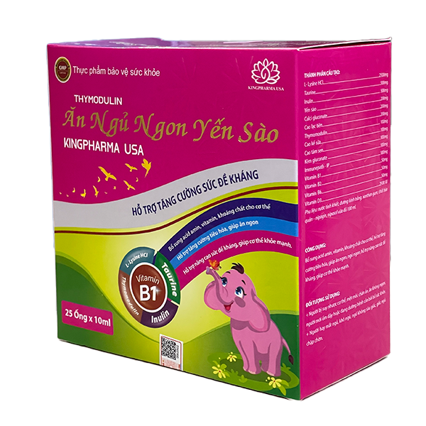 Thymodulin Ăn Ngủ Ngon Yến Sào Kingpharma USA