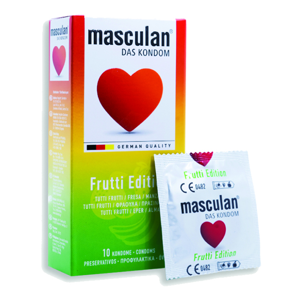 Bao Cao Su Masculan Frutti Edition Hộp 10 Bao