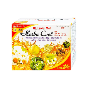 BỘT NƯỚC MÁT HERBA COOL EXTRA Vị Bắp