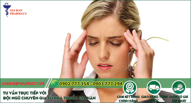 Tụt huyết áp gây triệu chứng đau nhức đầu chóng mặt