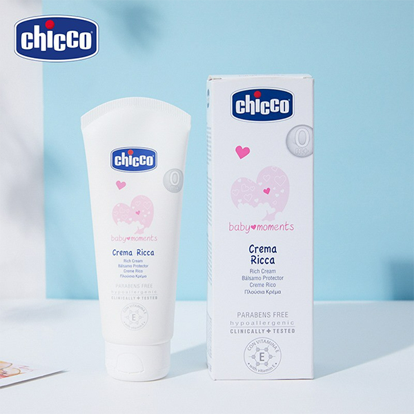 Kem Dưỡng Ẩm Omega & Vitamin E CHICCO 0M+