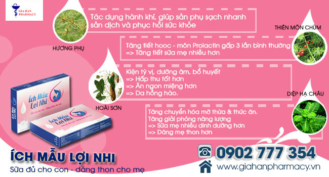 Ích Mẫu Lợi Nhi Mua Ở Đâu