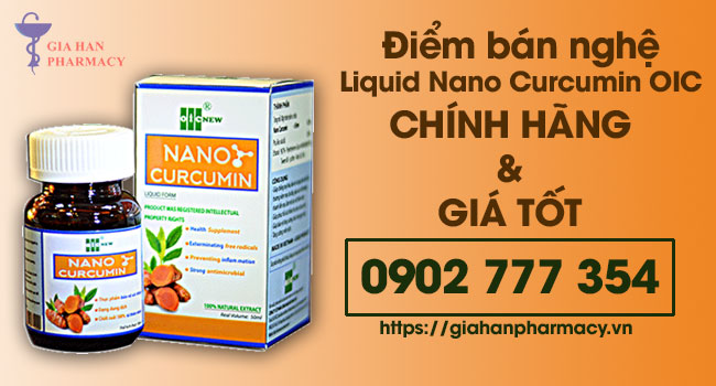 Nghệ Liquid Nano Curcumin OIC