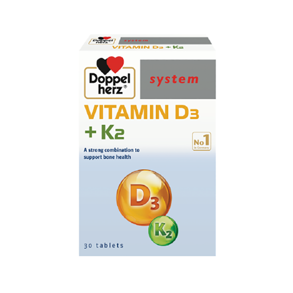 Doppel Herz System Vitamin D3 + K2