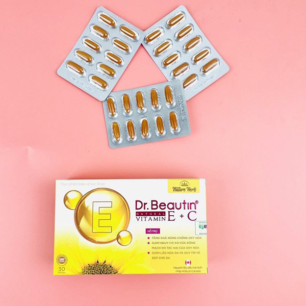 Dr.Beautin Vitamin tự nhiên E + C