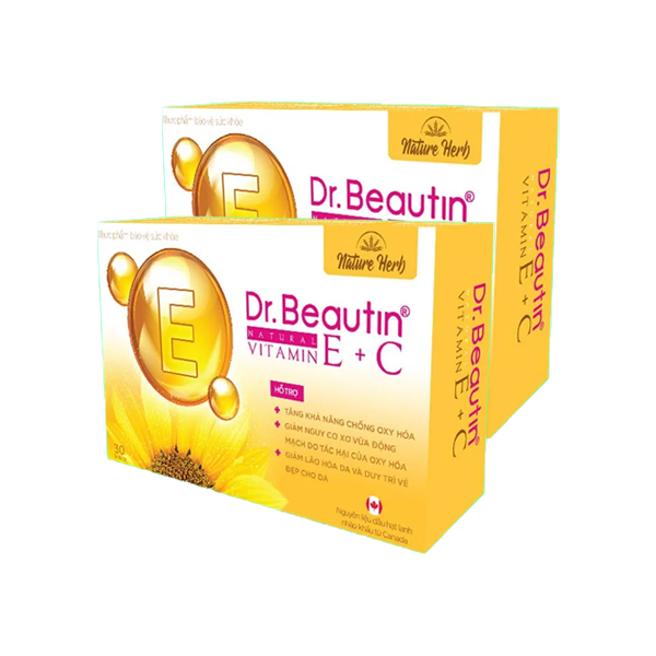 Dr.Beautin Vitamin tự nhiên E + C
