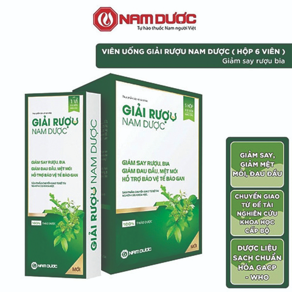 Giải Rượu Nam Dược