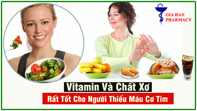 bệnh thiếu máu cơ tim nên ăn gì