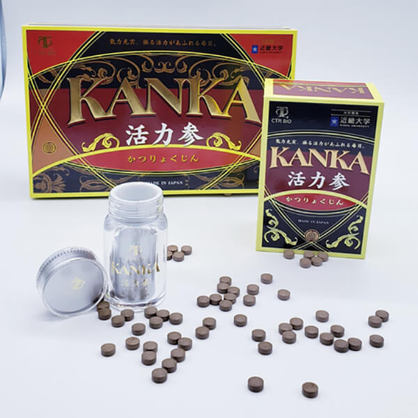 Bổ Thận Kanka Katsuryokujin Nhật Bản Hộp 60 Viên