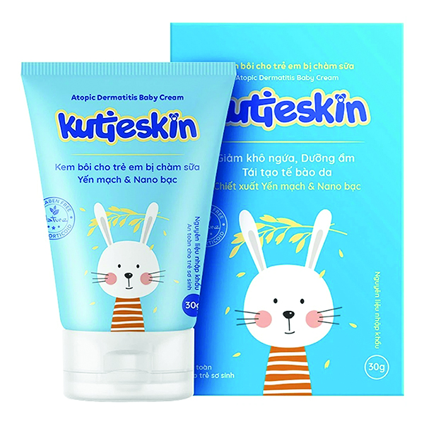 Kem Bôi Cho Trẻ Em Bị Chàm Sữa Kutieskin
