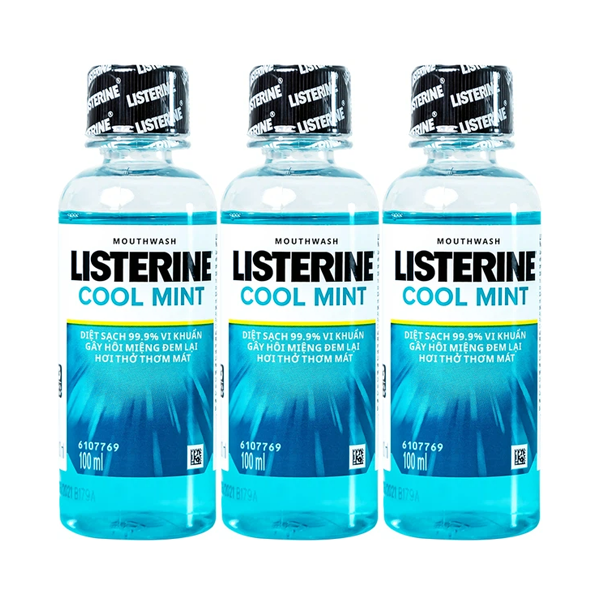 Nước Súc Miệng LISTERINE COOL MINT 100ml