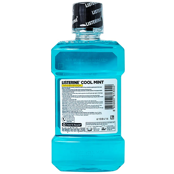 Nước Súc Miệng LISTERINE COOL MINT 250ml