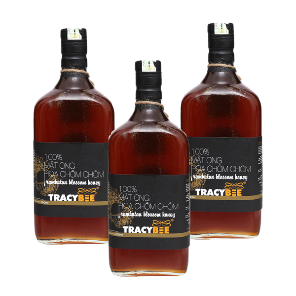 Mật Ong Tracybee 100% Natural Rambutan Honey 600ml