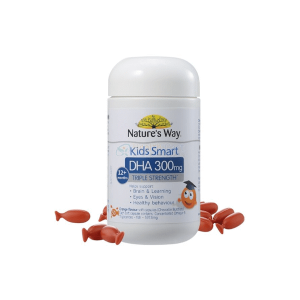 Viên Nhai Nature's Way Kids Smart DHA 300MG - Bổ Sung DHA Cho Bé