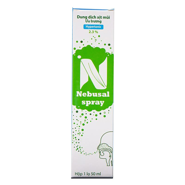 Dung Dịch Xịt Mũi Ưu Trương Nebusal Spray 2.3%