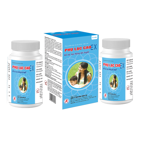 Viên Uống Phụ Lạc Cao EX Hộp 90 Viên
