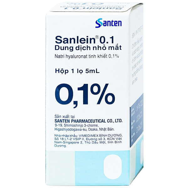 Thuốc Nhỏ Mắt Sanlein 0.1%