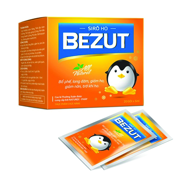 Siro Ho BEZUT Hộp 20 Gói
