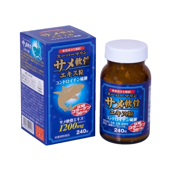Super Marine Shark Cartilage Extract Tablets