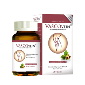 Viên Uống Vascovein - Giúp Bảo Vệ Thành Mạch, Giảm Nguy Cơ Suy Giảm Tĩnh Mạch