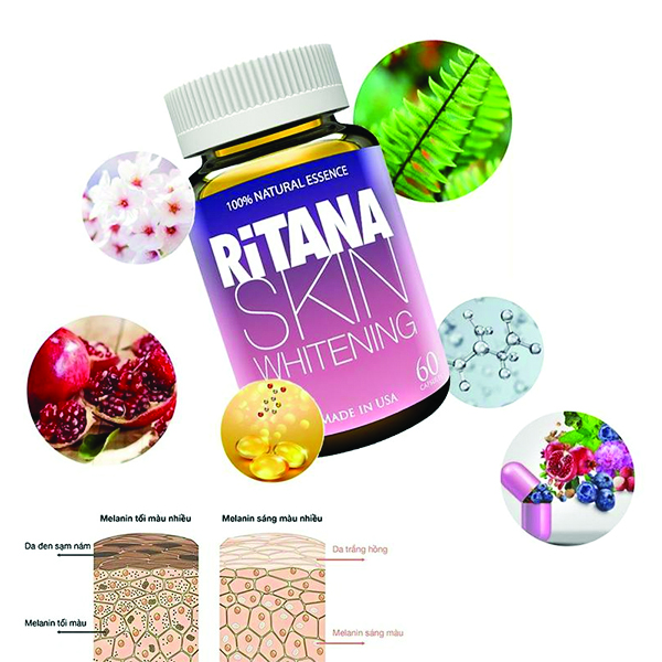 Viên Uống Ritana Skin Whitening