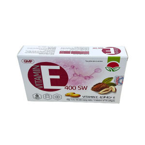 Vitamin E 400 SW - Hỗ Trợ Tăng Cường Chống Oxy Hóa