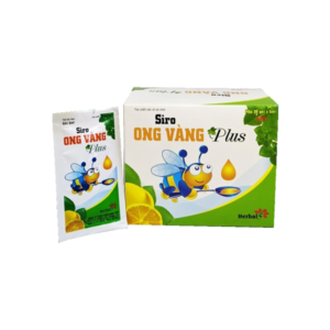 SIRO ONG VÀNG PLUS - Hỗ Trợ Giảm Đau Rát Họng