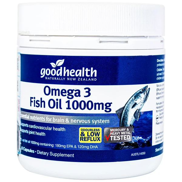 Goodhealth Omega 3 Fish Oil 1000mg 