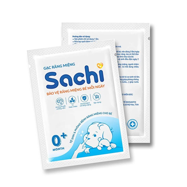 Gạc Răng Miệng Sachi 0month+
