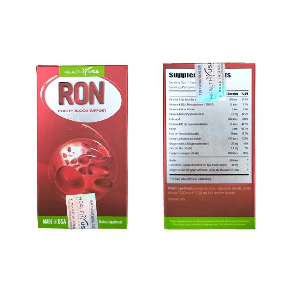 HEALTHY USA RON Healthy Blood Support
