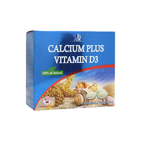 Viên Uống Calcium Plus Vitamin D3