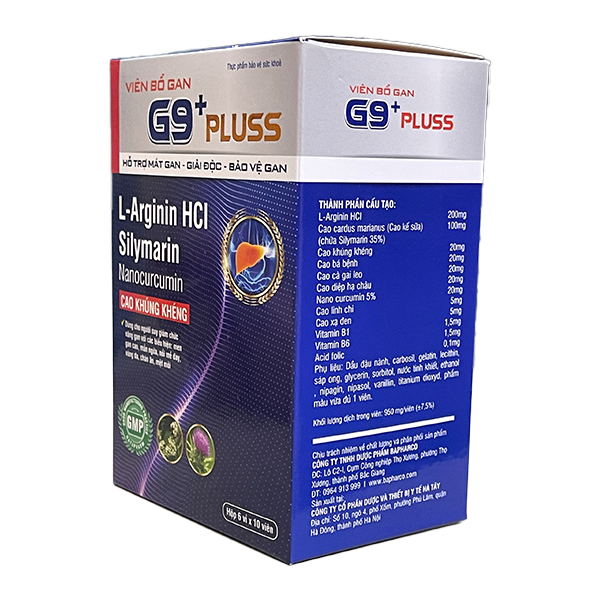 Bổ Gan G9+ Pluss