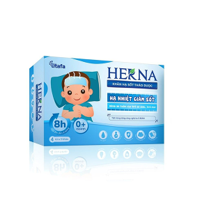 Khăn Hạ Sốt Thảo Dược Herna