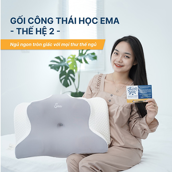 Gối Công Thái Học Ema - Thế Hệ 2