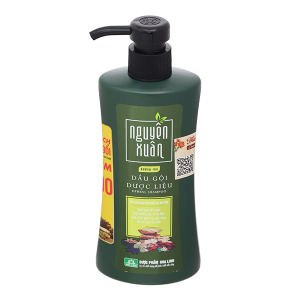 Dầu Gội Dược Liệu Nguyên Xuân Xanh Chai 350ml
