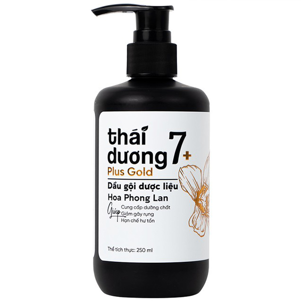 Dầu gội dược liệu Thái Dương 7 Plus Gold Hoa Phong Lan